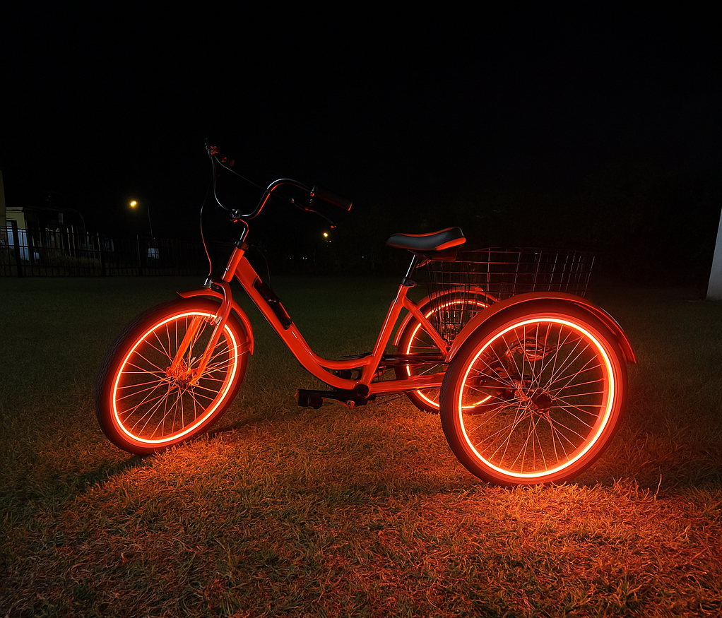 Multi Colored Tricycle Lights