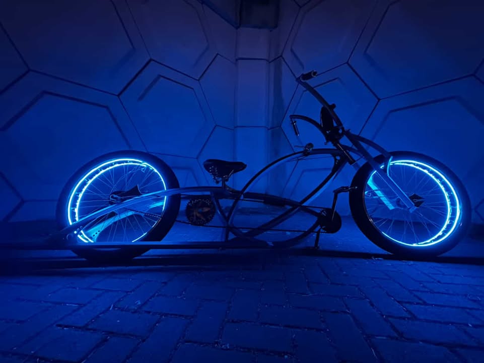 FAT Tire Double Strip Wheel Lights – Velo Glow