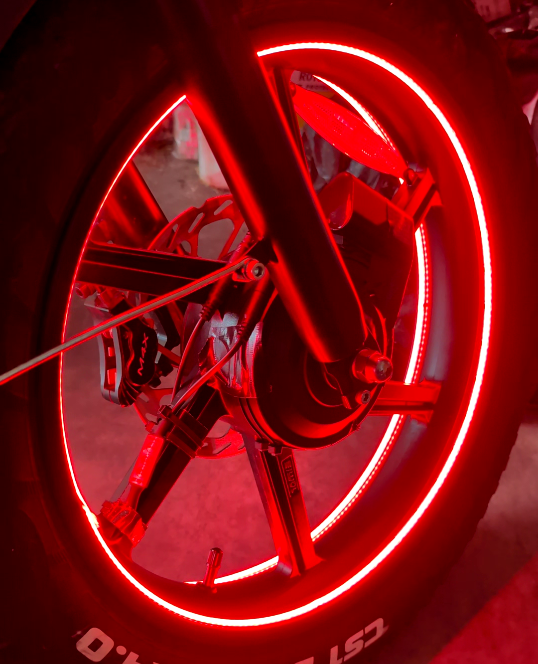 FAT Tire Double Strip EBIKE Wheel Lights