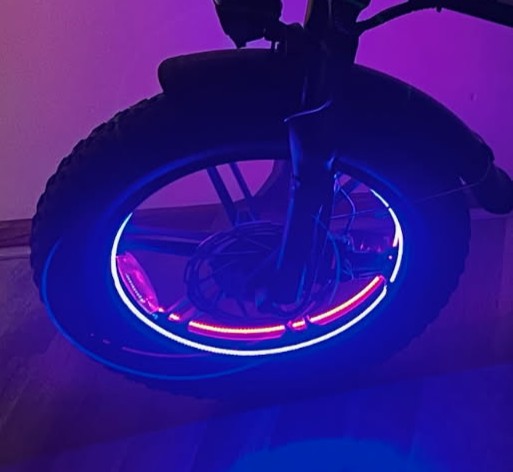 FAT Tire Double Strip EBIKE Wheel Lights